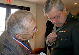 Branstad and Lekowsky at Veterans Event